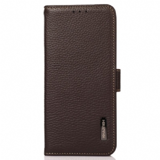 Flip Cover Xiaomi Redmi Note 12 Pro Litchi Læder Khazneh Rfid