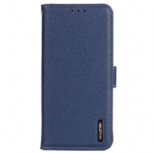 Læder Cover Xiaomi Redmi Note 12 Pro Khazneh Litchi Læder