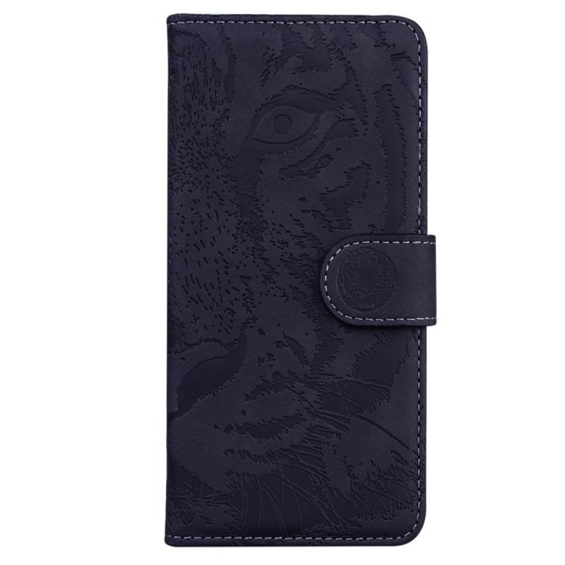 Flip Cover Samsung Galaxy S23 5G Tiger Fodaftryk
