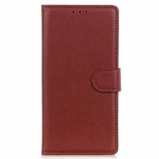 Læder Cover Samsung Galaxy S23 5G Traditionelt Imiteret Læder