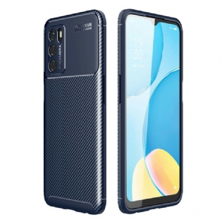 Cover Oppo A16 / A16s Fleksibel Kulfibertekstur