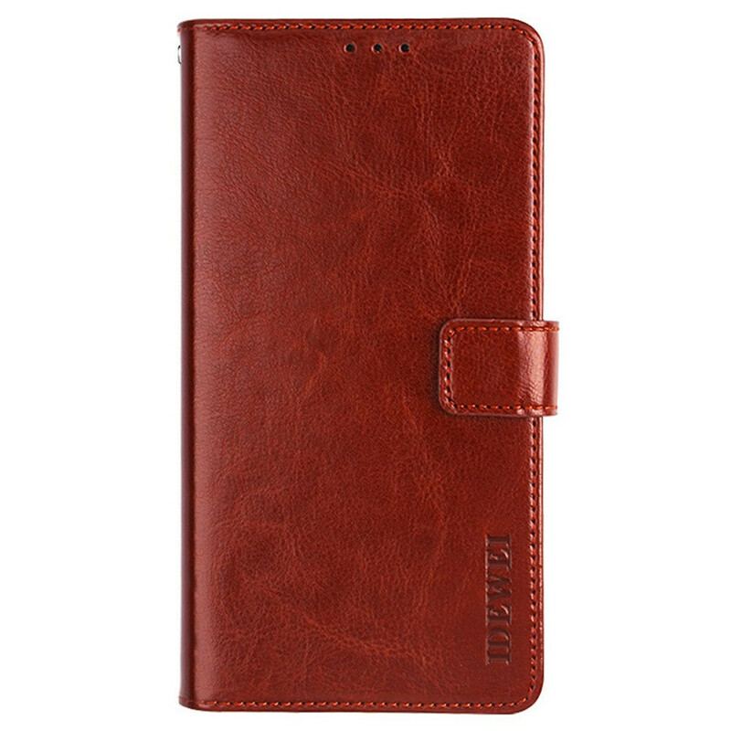 Flip Cover Oppo A16 / A16s Imiteret Læder Idewei