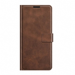 Flip Cover Oppo A16 / A16s Slank Ekstrem Lædereffekt