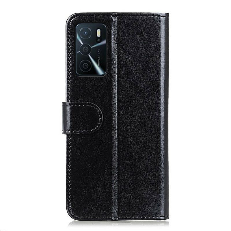 Læder Cover Oppo A16 / A16s Frossen Finesse