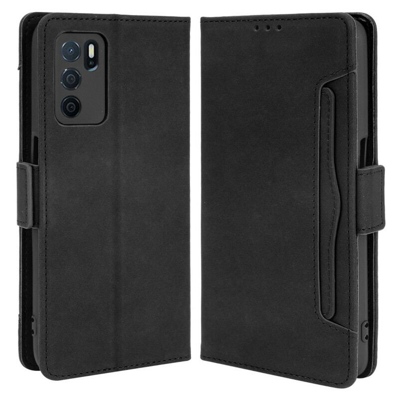 Læder Cover Oppo A16 / A16s Multi-card Premier Class
