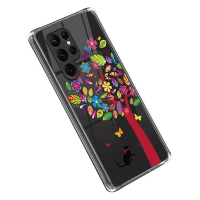 Cover Samsung Galaxy S23 Ultra 5G Farverigt Træ
