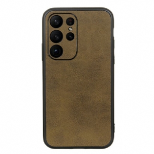 Cover Samsung Galaxy S23 Ultra 5G Lædereffekt Med Raffineret Look