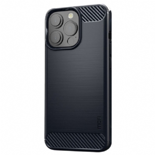 Cover iPhone 14 Pro Max Mofi Børstet Kulfiber