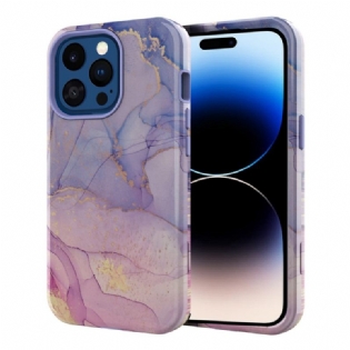 Mobilcover iPhone 14 Pro Max Luksuriøs Marmor