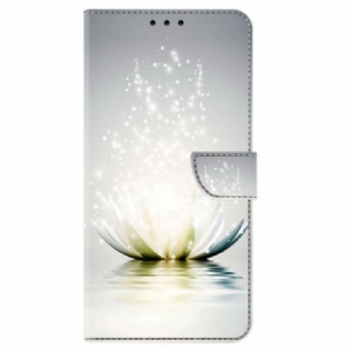 Flip Cover iPhone 15 Pro Lotus
