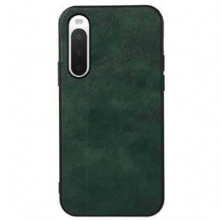 Cover Sony Xperia 10 IV Lychee Læder Stil