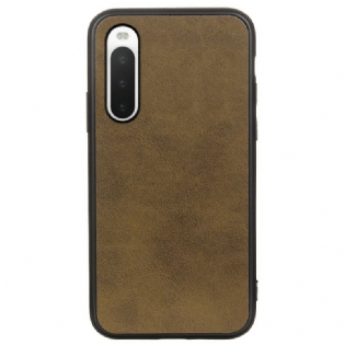 Cover Sony Xperia 10 IV Tekstureret Kunstlæder