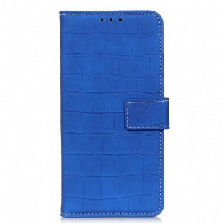 Læder Cover Sony Xperia 10 IV Krokodillehudstil
