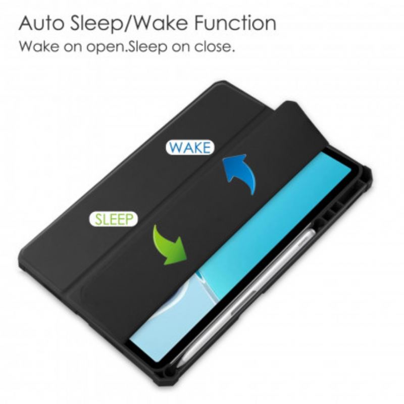 Cover Huawei MatePad 11 (2021) Kunstlæder Og Gennemsigtig Ryg