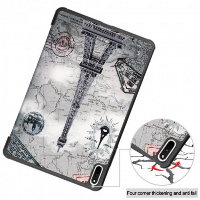 Cover Huawei MatePad 11 (2021) Retro Eiffeltårnet