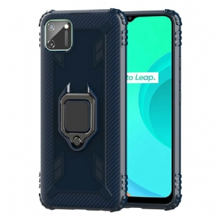Cover Realme C11 Ring Og Kulfiber