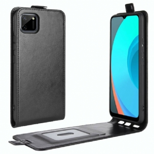 Læder Cover Realme C11 Flip Cover Lodret Klap