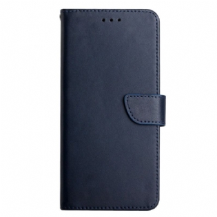 Flip Cover Realme C30 Ægte Nappa Læder