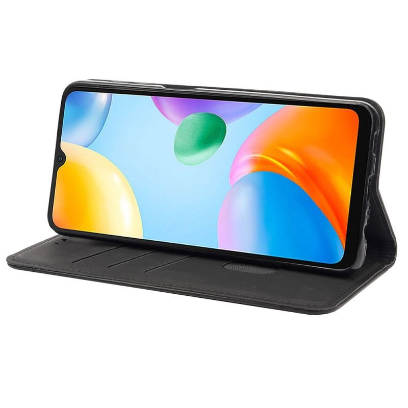 Cover Xiaomi Redmi 10C Flip Cover Bicolor Med Nitte