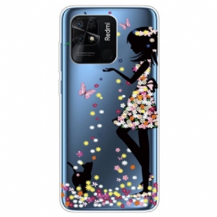 Cover Xiaomi Redmi 10C Gennemsigtig Pige