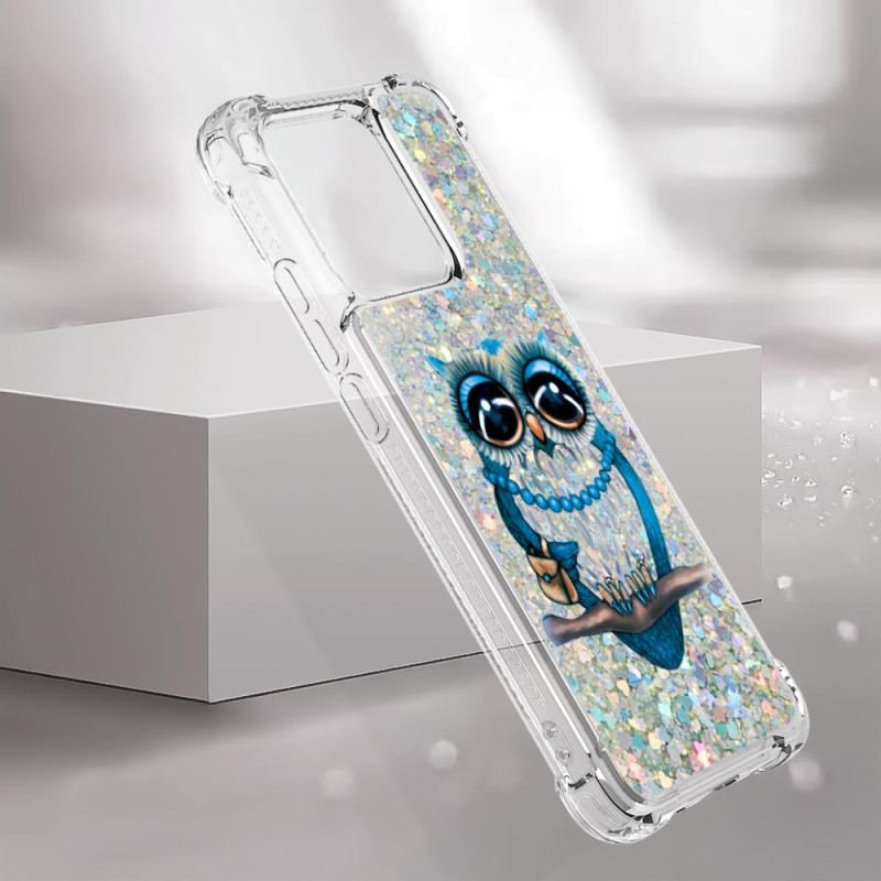 Cover Xiaomi Redmi 10C Pailletter Miss Owl