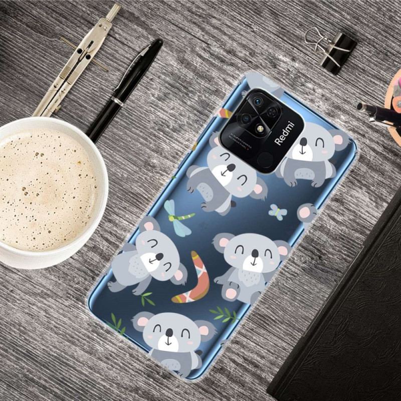 Cover Xiaomi Redmi 10C Sømløse Flere Koalaer