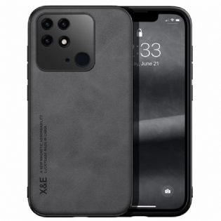 Cover Xiaomi Redmi 10C X&e Lædereffekt Læder