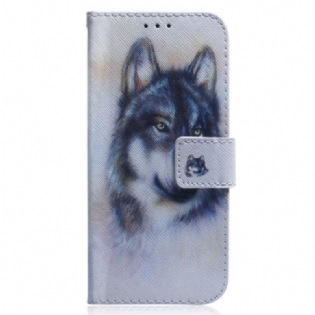 Flip Cover Xiaomi Redmi 10C Akvarel Ulv