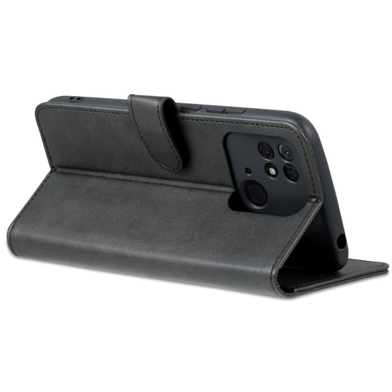 Flip Cover Xiaomi Redmi 10C Azns Imiteret Læder