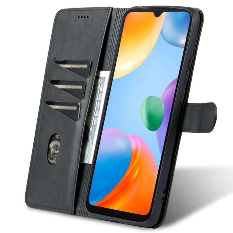 Flip Cover Xiaomi Redmi 10C Azns Imiteret Læder