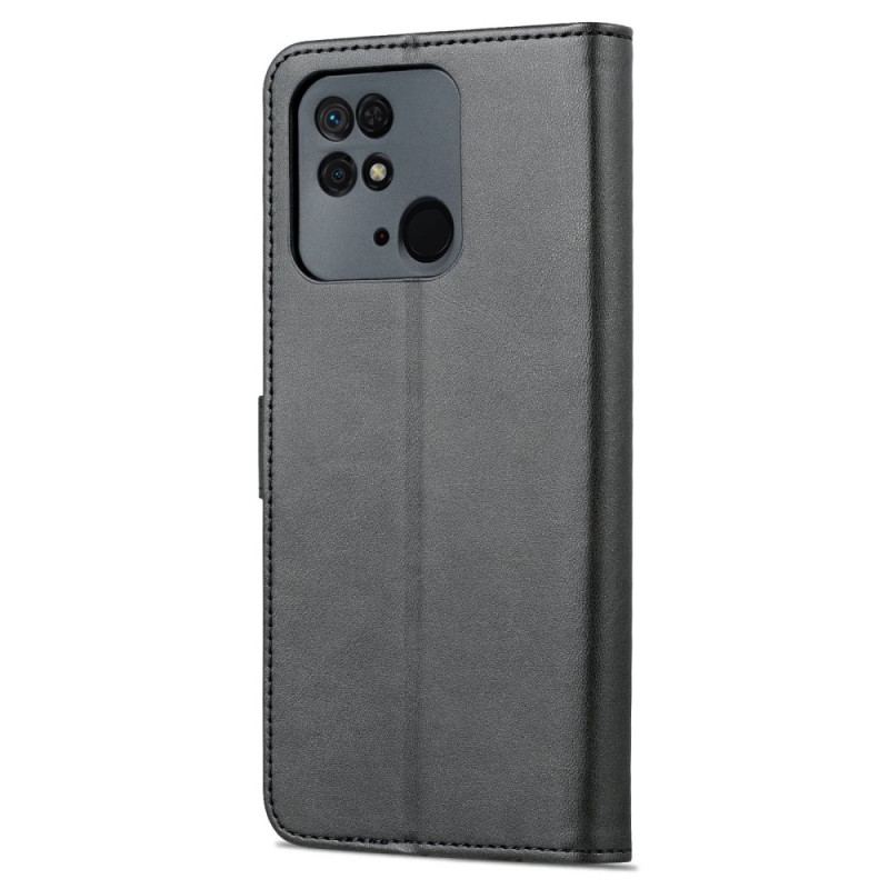 Flip Cover Xiaomi Redmi 10C Azns Imiteret Læder