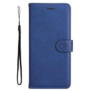 Flip Cover Xiaomi Redmi 10C Med Snor Almindelig Med Rem