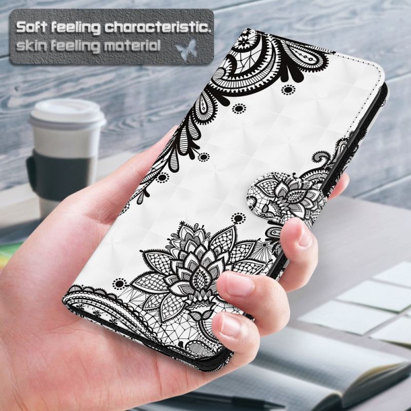 Flip Cover Xiaomi Redmi 10C Med Snor Strappy Blonder