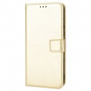 Flip Cover Xiaomi Redmi 10C Prangende Kunstlæder