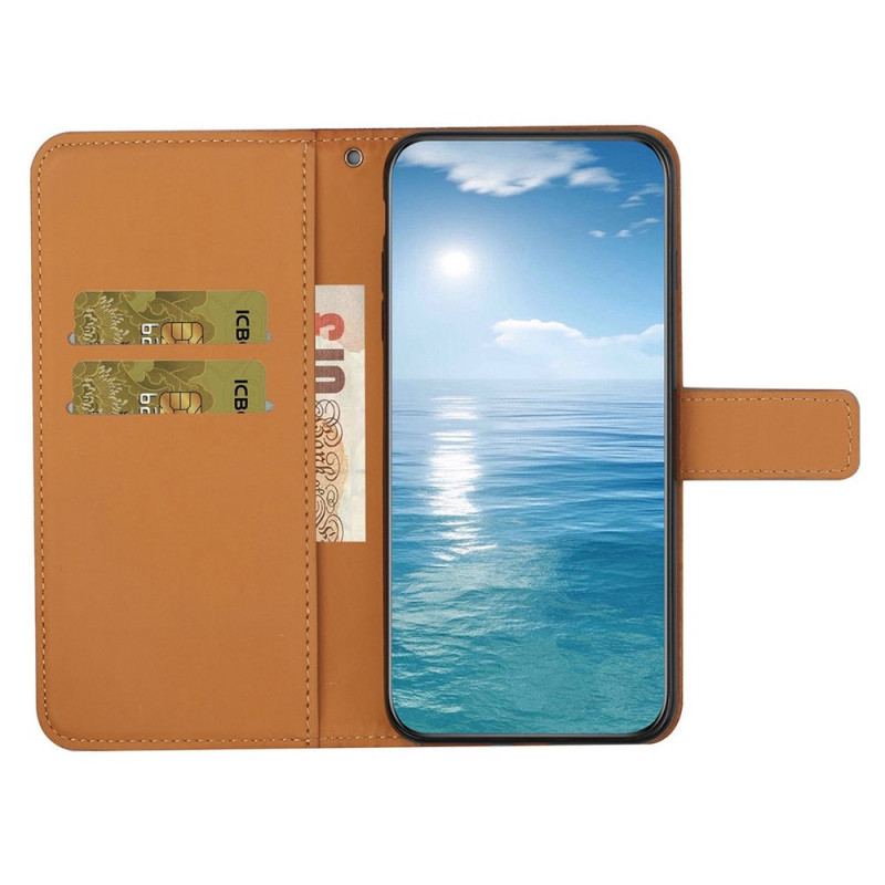 Flip Cover Xiaomi Redmi 10C Tapestry Mønster