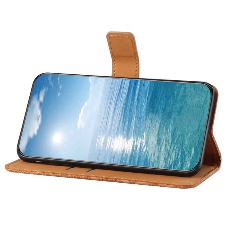 Flip Cover Xiaomi Redmi 10C Tapestry Mønster