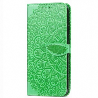 Læder Cover Xiaomi Redmi 10C Stammeblade
