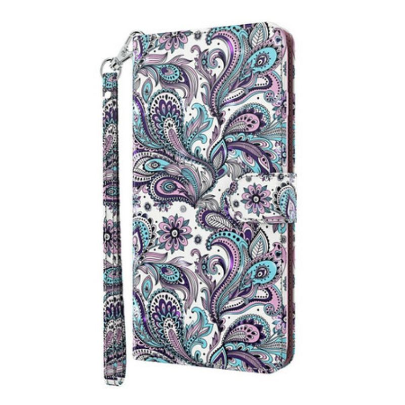 Flip Cover Xiaomi Redmi 9T Blomster Mønstre