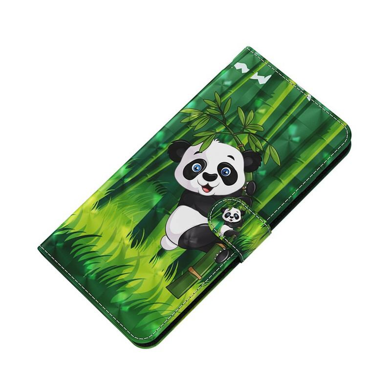 Flip Cover Xiaomi Redmi 9T Panda Og Bambus