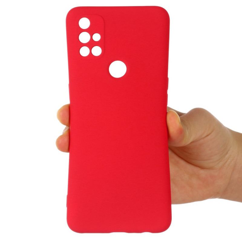 Cover OnePlus Nord N10 Flydende Silikone Med Snor
