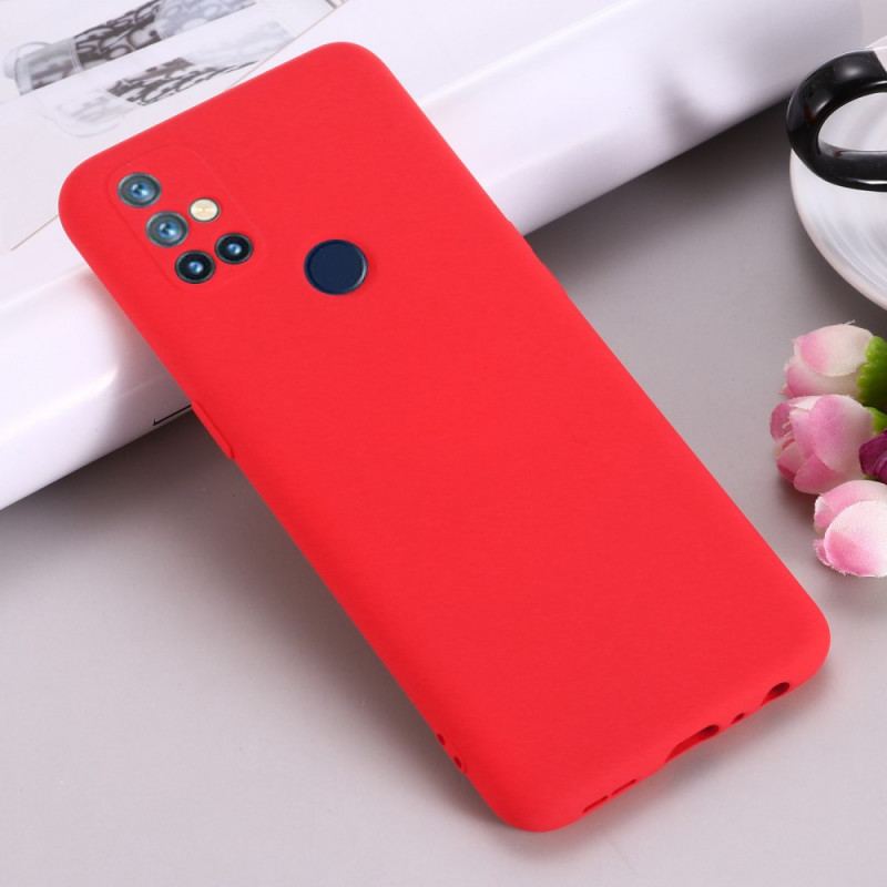 Cover OnePlus Nord N10 Flydende Silikone Med Snor