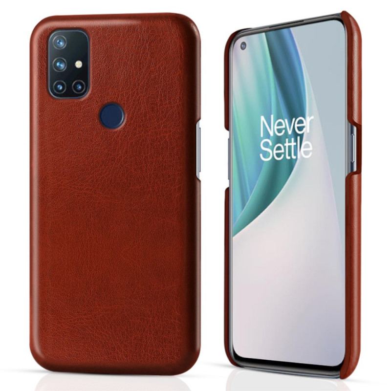 Cover OnePlus Nord N10 Ksq Lædereffekt