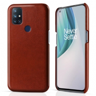 Cover OnePlus Nord N10 Ksq Lædereffekt