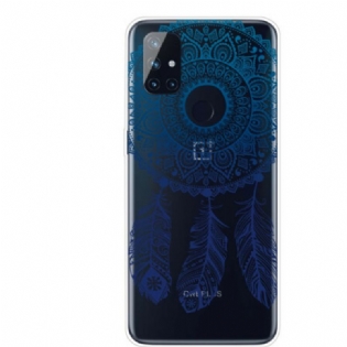 Cover OnePlus Nord N10 Mandala Med Enkelt Blomst