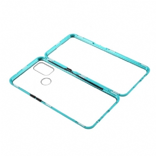 Cover OnePlus Nord N10 To Sider Magnetisk Hærdet Glas Og Metal