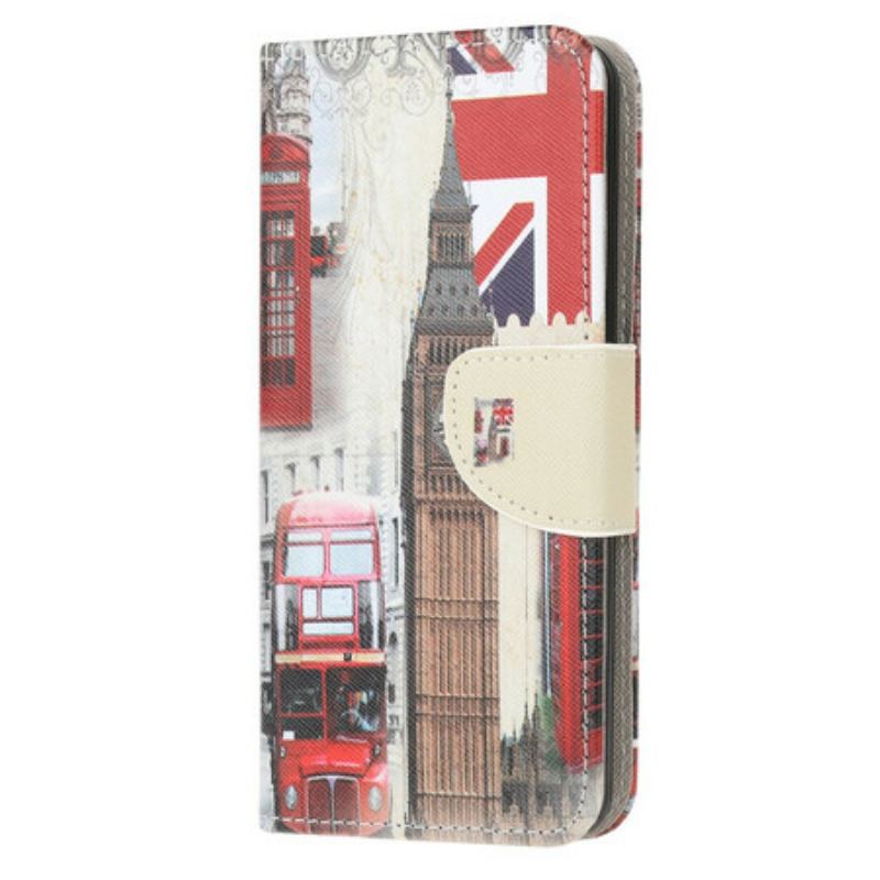 Læder Cover OnePlus Nord N10 London Liv
