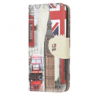 Læder Cover OnePlus Nord N10 London Liv