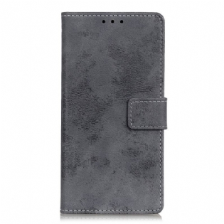 Flip Cover Google Pixel 6A Vintage Læder Stil