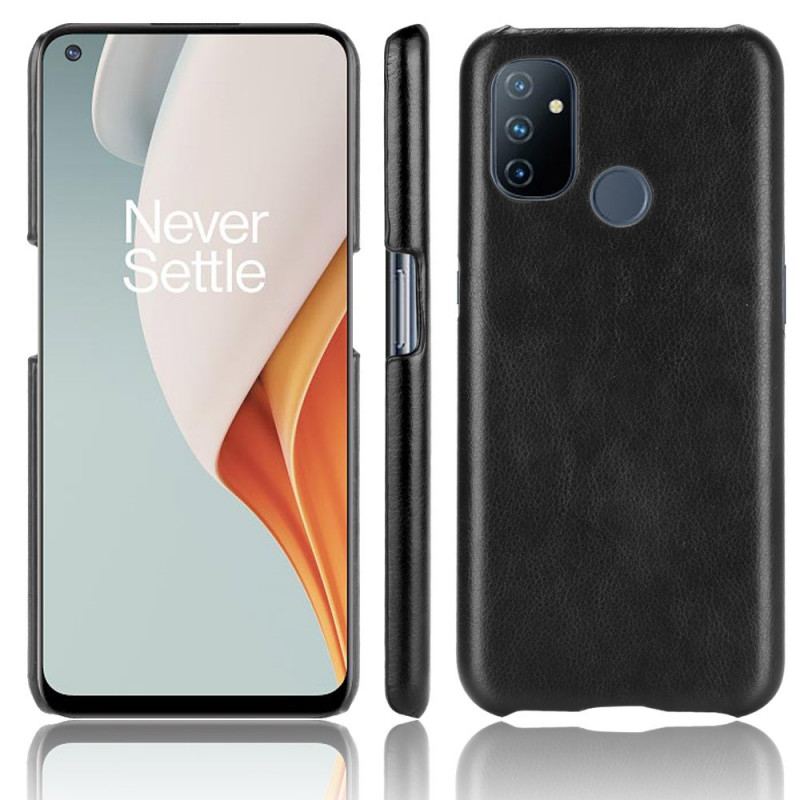 Mobilcover OnePlus Nord N100 Litchi Performance Lædereffekt