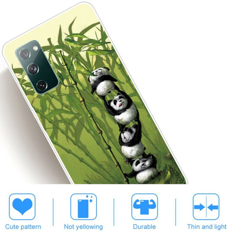 Cover Samsung Galaxy S20 FE Flok Pandaer